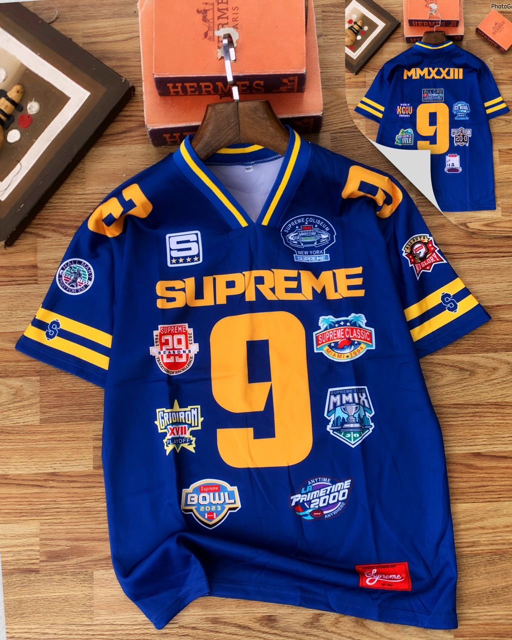 Supreme x Gridiron Jersey - Limited Edition Streetwear - Update Avenue