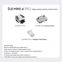 Thumbnail for DJI Mini 4 Pro, an all-in-one mini aerial camera from DJI, is an entry-level drone that intelligently follows panoramic shooting