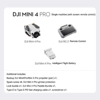 Thumbnail for DJI Mini 4 Pro, an all-in-one mini aerial camera from DJI, is an entry-level drone that intelligently follows panoramic shooting