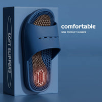 Thumbnail for Personalized massage slippers indoor home men's summer bath non-slip deodorant slippers for women's home