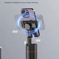 Thumbnail for P02 Auto Face Tracking Stand 360 Rotation Phone Holder Desktop Tracking Gimbal Stabilizer Tripod for Live Vlogging Video