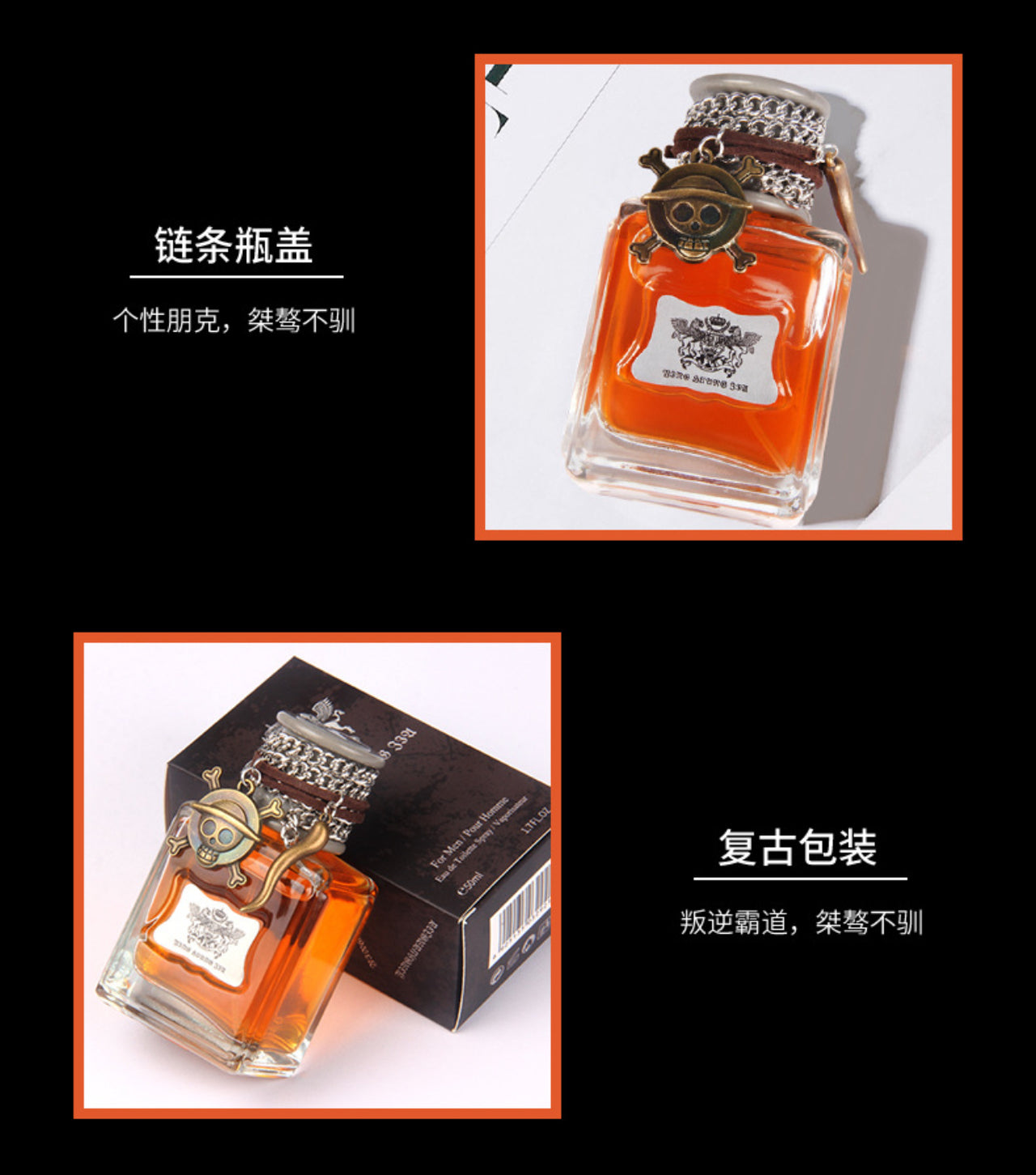 Internet celebrity explosion orange dirty words bad boy men perfume fresh natural lasting ancient dragon spray a wholesale - Update Avenue