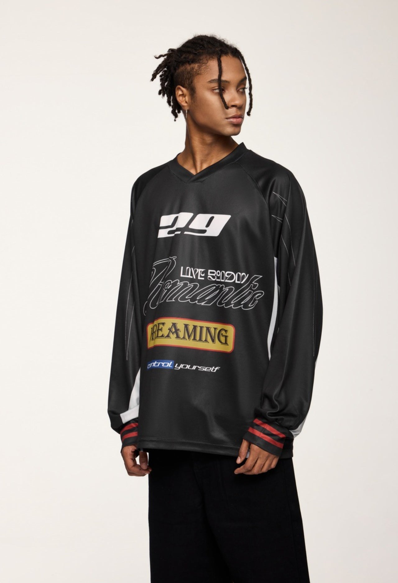 long sleeve autumn and winter new American street sports style premium T
-shirt - Update Avenue