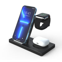 Thumbnail for Folding five in one wireless charger suitable for Apple, Samsung, mobile phones, headphones, watches, and multiple devices