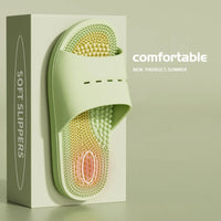 Thumbnail for Personalized massage slippers indoor home men's summer bath non-slip deodorant slippers for women's home