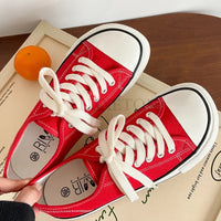 Thumbnail for Women Canvas Shoes Women Fashion Summer Casual Sneakers Student Casual Shoes High Top Woman Vulcanize Shoes