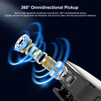 Thumbnail for Wireless lavalier microphone mobile phone outdoor live recording noise reduction 1-to-2 wireless microphone