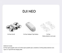 Thumbnail for DJI Neo 4K Handheld Vlog aerial photography drone novice entry-level outdoor camping tourism AI intelligent tracking flight camera