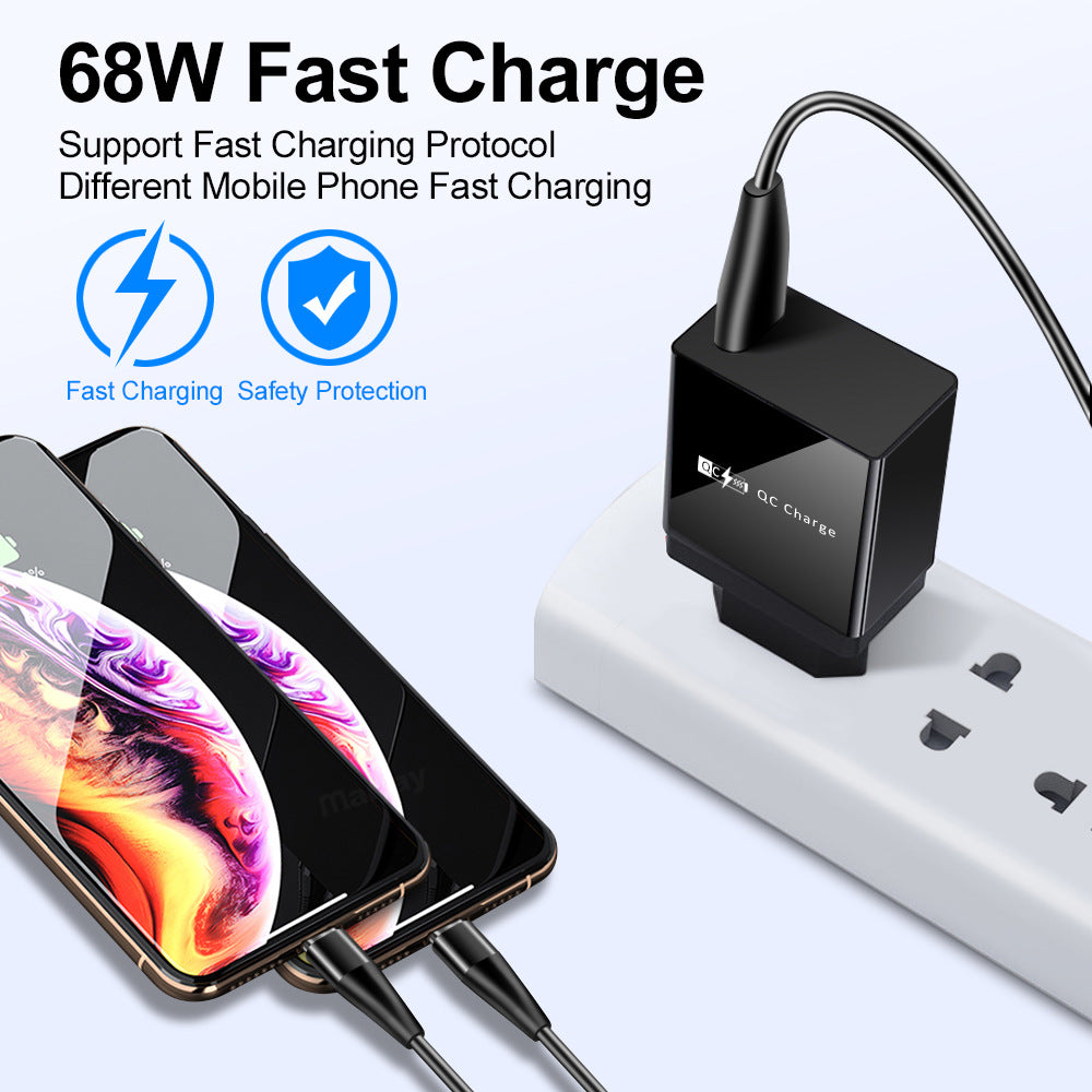 Super fast charging charger, mobile phone fast charging head