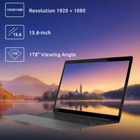 Thumbnail for BMAX X15 15.6 Inch laptop Intel 4120 CPU Quad Core windows10 Notebook 1920*1080 8GB RAM 128GB 256GB SSD Dual Wifi GameLaptops