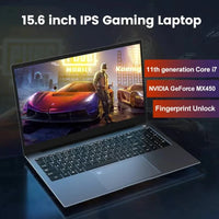 Thumbnail for 12th Gen i7 i5 15.6 Inch IPS Gaming Laptop i9 10880H i7 1260P NVIDIA MX550 2G NVMe Windows 11/10 Fingerprint Ultrabook Notebook