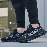 Thumbnail for Shoes for Men Casual Slip on Fashion Sneakers Breathable Running Shoes Outdoor Walking Training Tennis Shoes